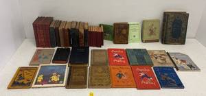 lot 32 image: Group Of Very Old Books Including Childrens Books.