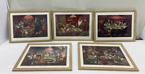 lot 53 image: CM Coolidge Dog Print Series