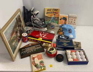 lot 55 image: Misc Sports Items
