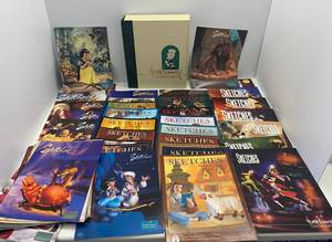 lot 57 image: Disney Sketches Magazines