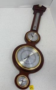 lot 69 image: Howard Miller Catalina Clock  Barometer  HygrometerThermometer