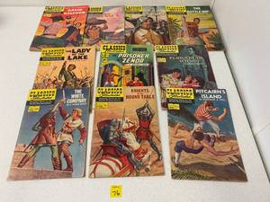 lot 76 image: Classic Illustrated Comics