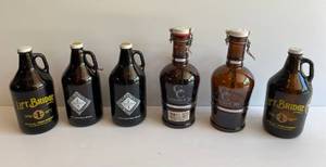 Group Of Home Brewing Growlers And Two Self Sealing