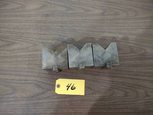 lot 46 image: (3) V-Blocks, 3.5x3.5x3.5...