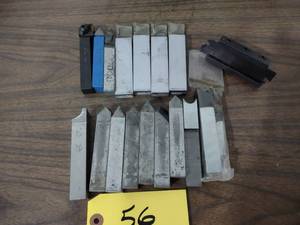 lot 56 image: Assorted Lathe Tools...