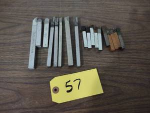 lot 57 image: Assorted Lathe Tools...