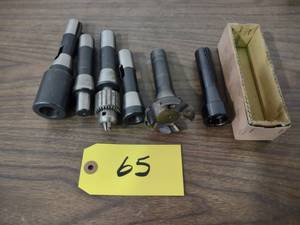 lot 65 image: (6) R8 Tool HoldersTools...