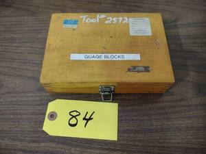 lot 84 image: Gage Block Set, .50-2...