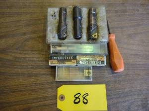 lot 88 image: Indexable Tools with Inserts...