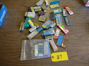 lot 89 image: Assorted Carbide Inserts...