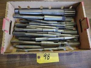lot 98 image: Morse Taper Reamers...