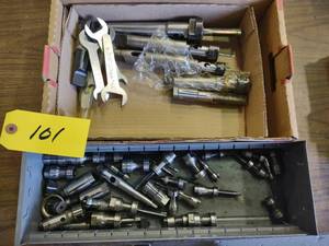 lot 101 image: Tap Holders, Collets, & Wrenches...