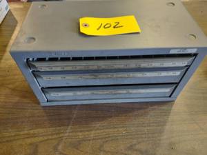 lot 102 image: Huot End Mill Index...