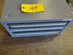 lot 104 image: Huot Metric Tap Index...