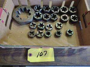 lot 107 image: Assorted Hex Dies...