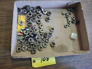 lot 108 image: Assorted Hex Dies...