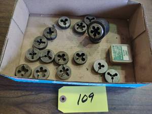 lot 109 image: Die Holder & Assorted Dies...