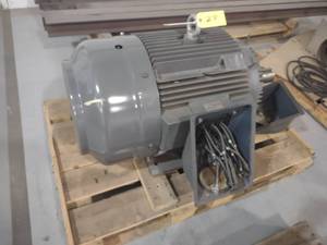 lot 27 image: Teco Westinghouse 100 hp. Electric ...