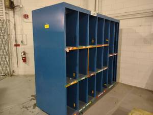 lot 159 image: Heavy Duty Steel Cart, 104x38x90...