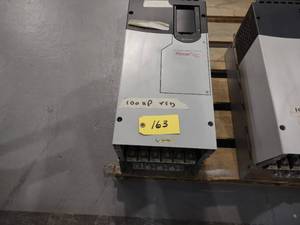 lot 163 image: Allen Bradley Power Flex 753 100 hp...