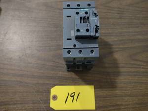 lot 191 image: Siemens 3RT2047-INB30 VFD...