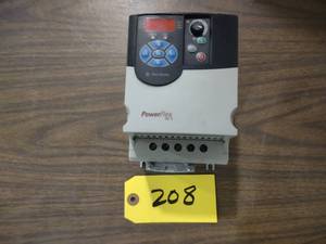 lot 208 image: Allen Bradley Power Flex 4M