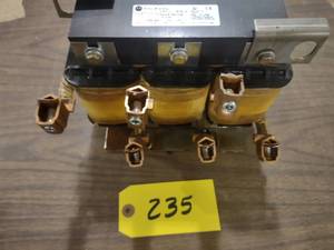 lot 235 image: Allen Bradley 1321-3R130-B Reactor...