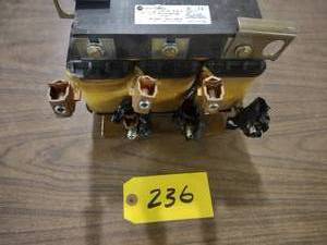 lot 236 image: Allen Bradley 1321-3R130-B Reactor...