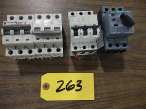 lot 263 image: (4) Assorted Breakers...