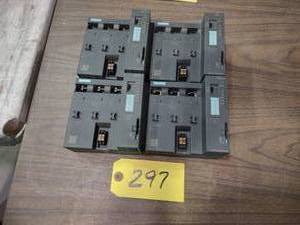 lot 297 image: (4) Siemens ET200S Communications C...