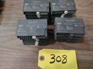 lot 308 image: (20) Assorted Siemens Simatic S7 Co...