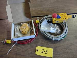 lot 313 image: AB Safety Switch & Cable...