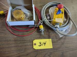 lot 314 image: AB Safety Switch & Cable...