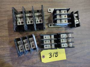 lot 318 image: Assorted Distribution Blocks...