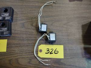 lot 326 image: (2) Crydom Single Phase Filters...