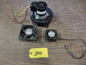 lot 340 image: (3) Assorted Fans...
