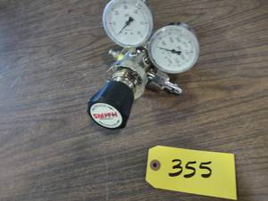 lot 355 image: Smith 221-0010 Two Stage Regulator,...