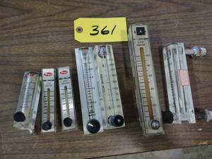 lot 361 image: (7) Water Flow Meters...