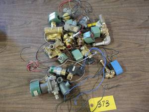 lot 373 image: Assorted Solenoid Valves...