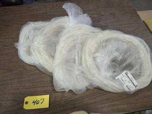 lot 407 image: (4) Silicone Tubing 0.156 ID, 0.063...