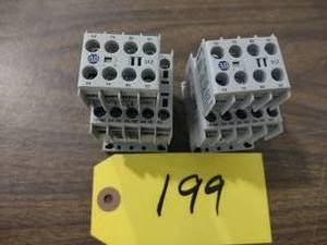 lot 199 image: (2) Allen Bradley 31Z 700-K40E & 10...
