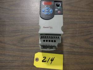 lot 214 image: Allen Bradley Power Flex 4M