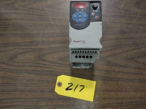 lot 217 image: Allen Bradley Power Flex 4M