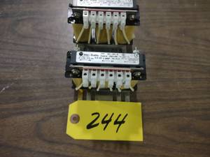 lot 244 image: (2) Allen Bradley 1321-3R4-B Reacto...