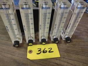 lot 362 image: (5) Air Flow Meters...
