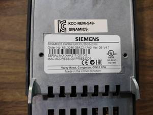 lot 174D image: Siemens Sinamatics CU 250S Controll...