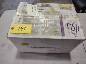 lot 141 image: Approx. (400) 6 Solar Wafers