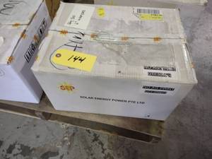 lot 144 image: Approx. (500) 6 Solar Wafers