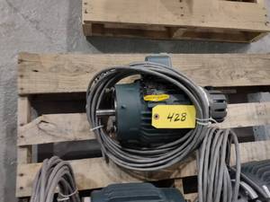 lot 429 image: Baldor 1 hp. 208418 Three Phase Mo...