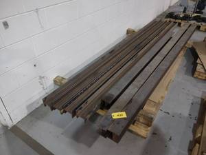 lot 435 image: I Beams, Approx. 4x4.5 x .25 Web...